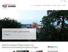 Tablet Screenshot of play-across.com